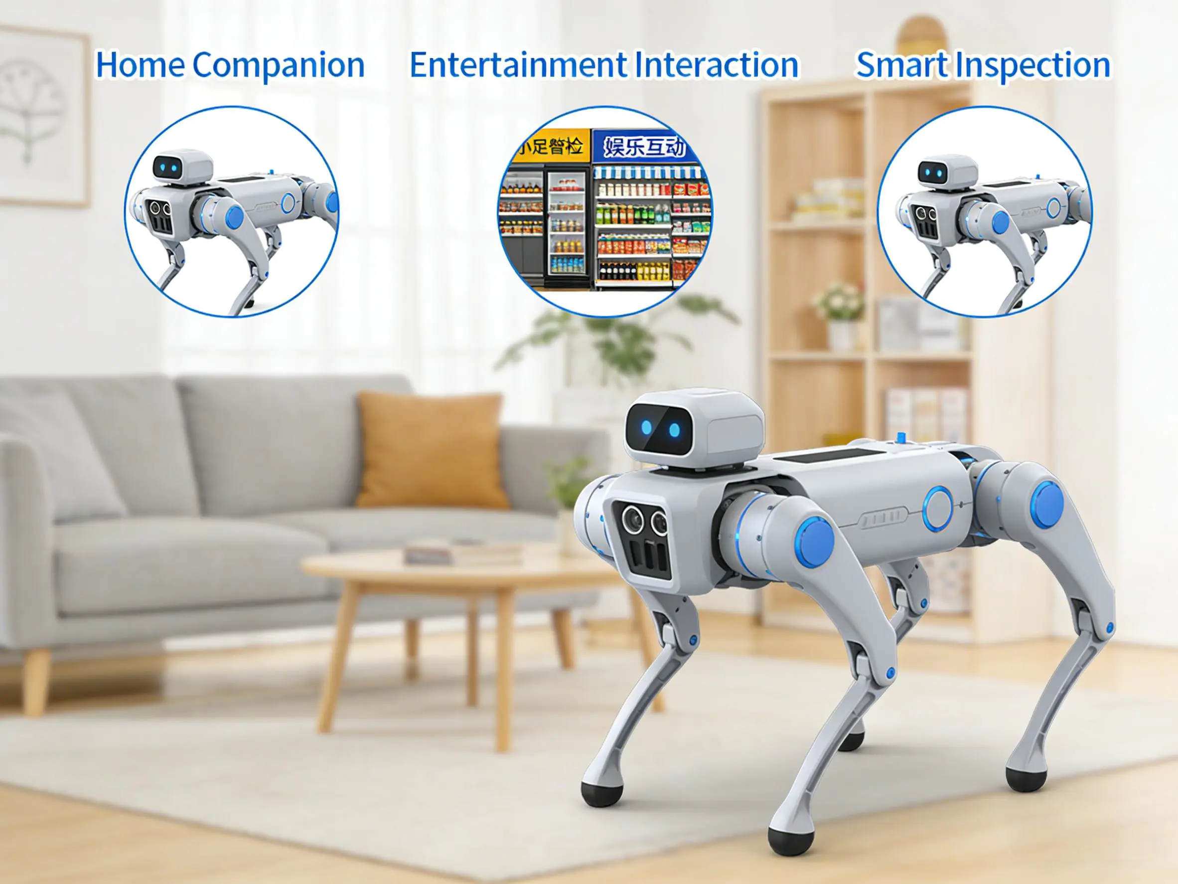 消费级四足机器人